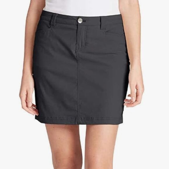 Eddie Bauer Women's Adventurer 2.0 black Skort size 6 - Picture 1 of 12